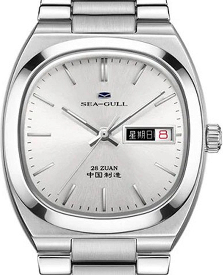 Часы Seagull Vintage 826.12.1051 — механические, сталь металл