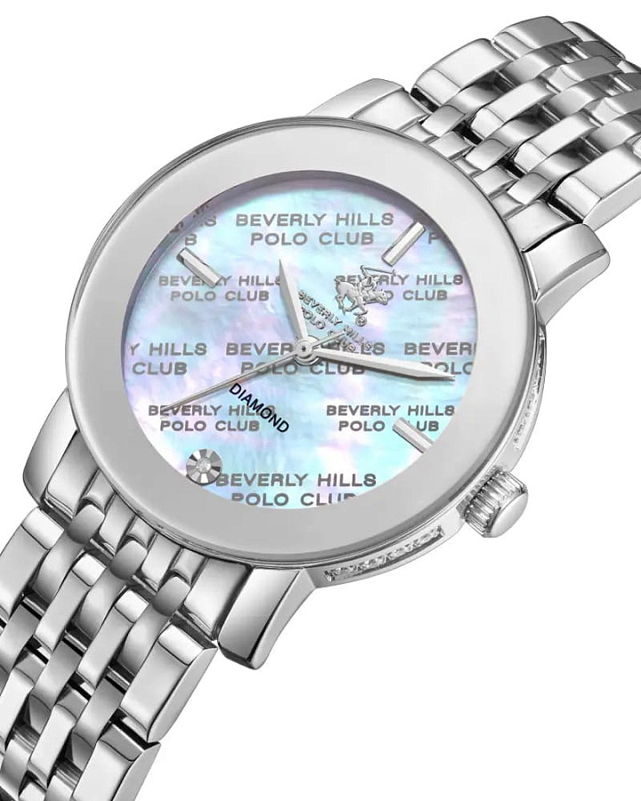 Часы Beverly Hills Polo Club BP3670C.320 — кварцевые, сталь металл