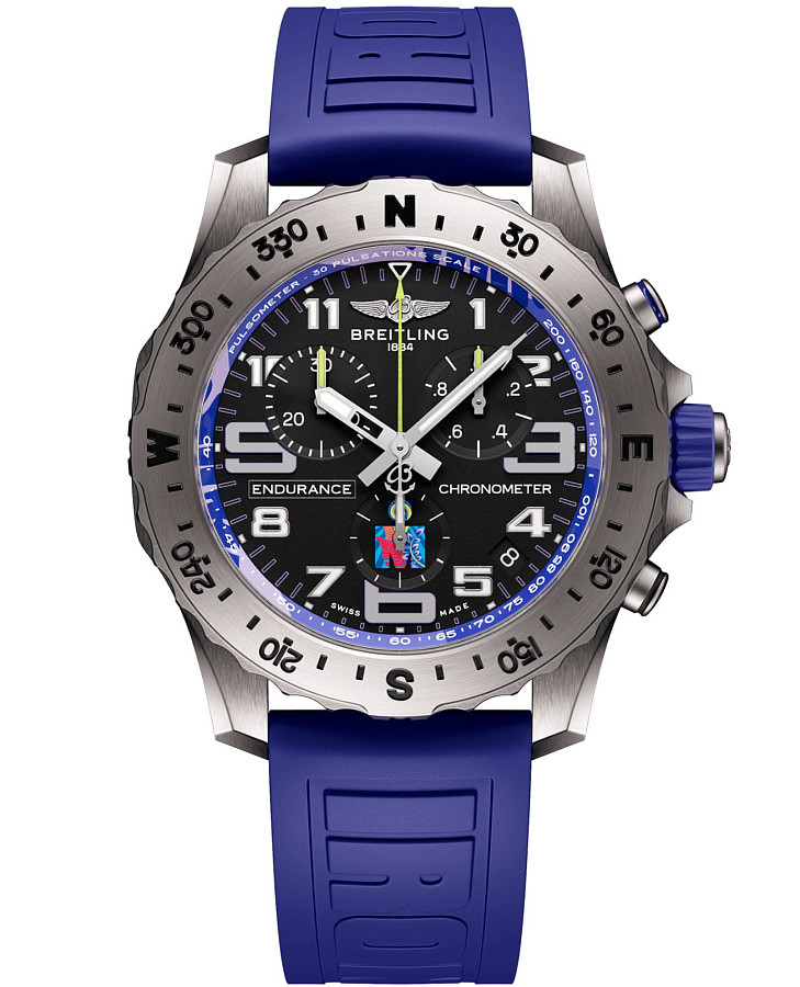 Часы Breitling Endurance Pro 44 IRONMAN World Championship 2024 E823104A1M1S1 — мужские, серый