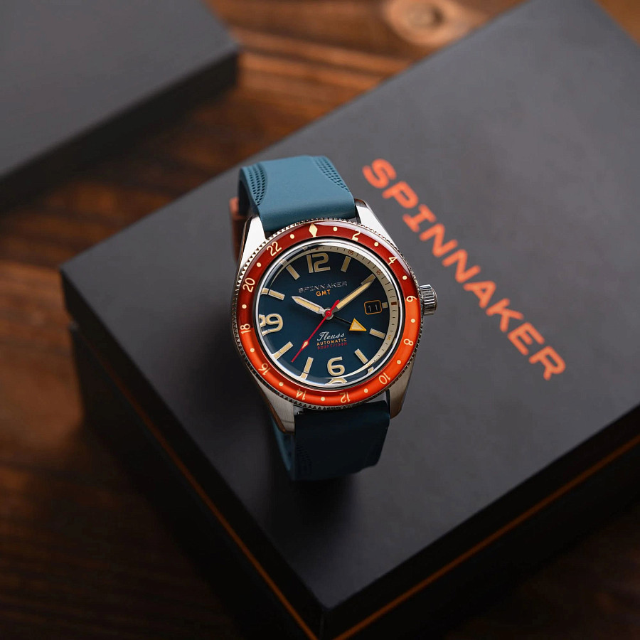 Часы Spinnaker Fleuss Gmt Automatic SP-5120-55 — Англия, механические