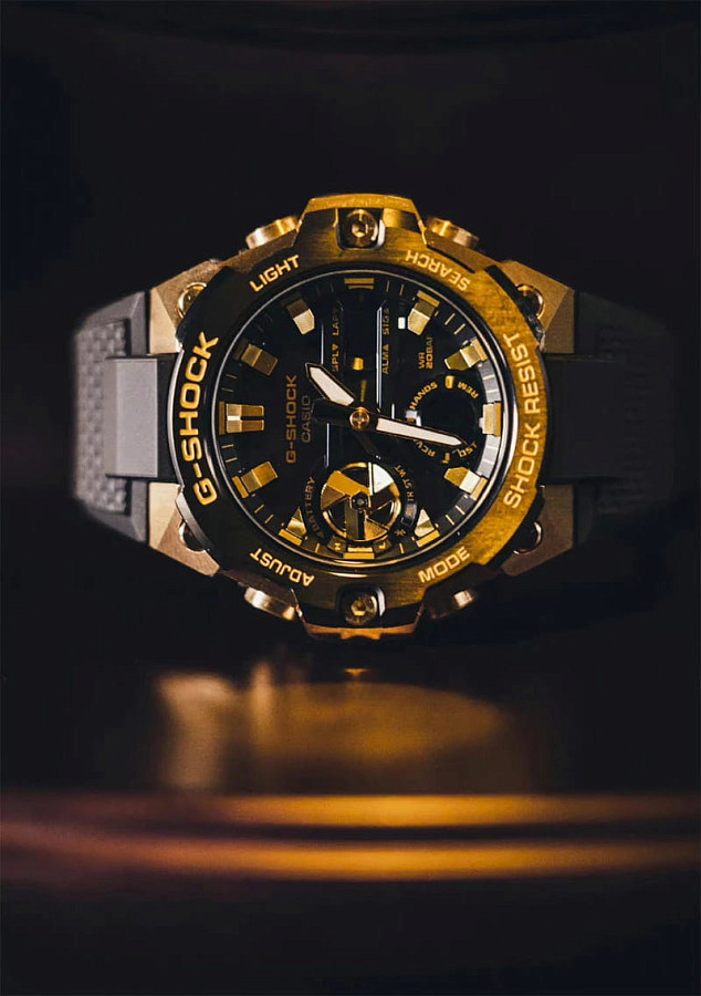 Часы Casio G-Shock GST-B400GB-1A9DR (GST-B400GB-1A9) — металл сталь пластик