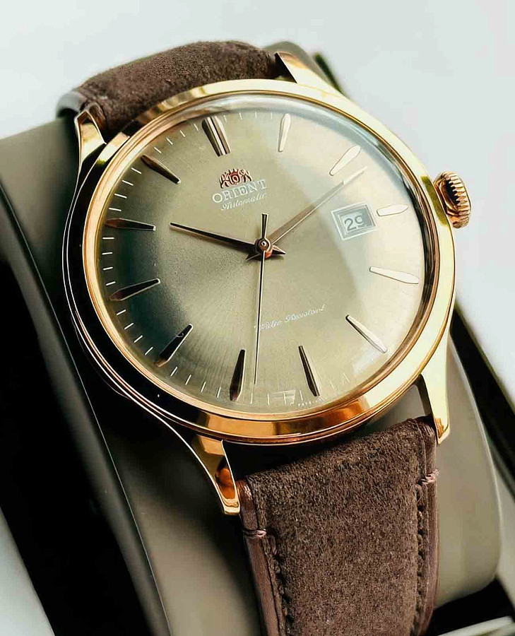 Часы Orient Classic Automatic RA-AC0P04Y (RN-AC0P04Y) — механические, Япония, мужские