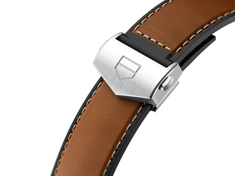 Часы TAG Heuer Carrera CBG2A10.FT6169 — кожа + каучук, мужские