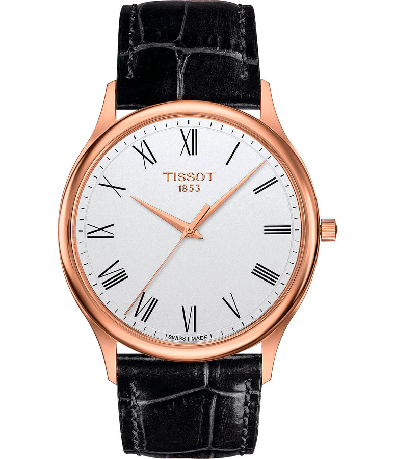 Часы Tissot Excellence 18K Gold T926.410.76.013.00 — мужские, белый