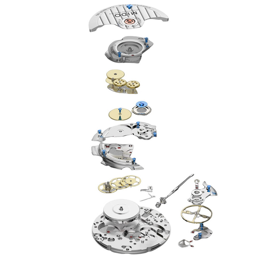 Часы Mido Baroncelli Signature M037.207.36.046.01 — кожаный, женские