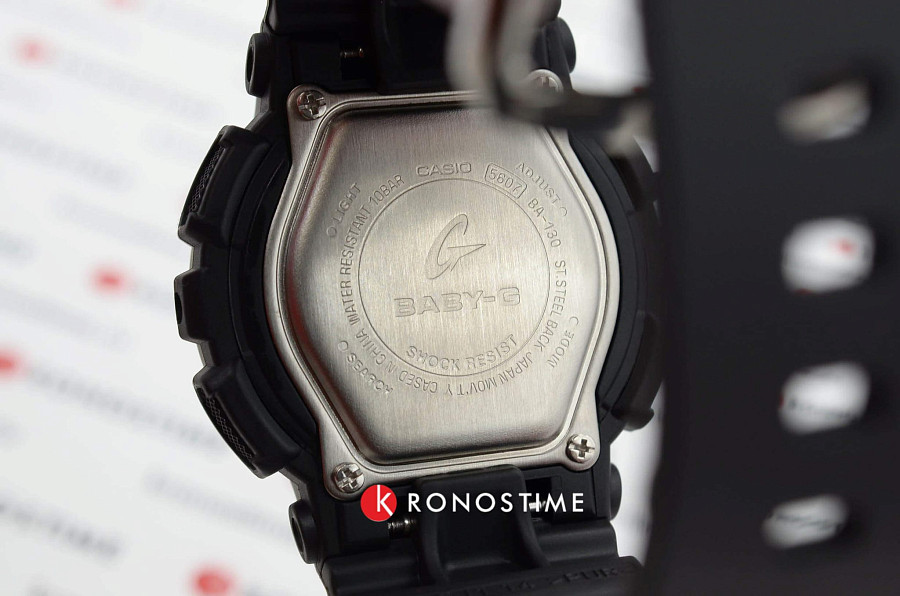 Часы Casio Baby-G BA-130-1A — черный, кварцевые