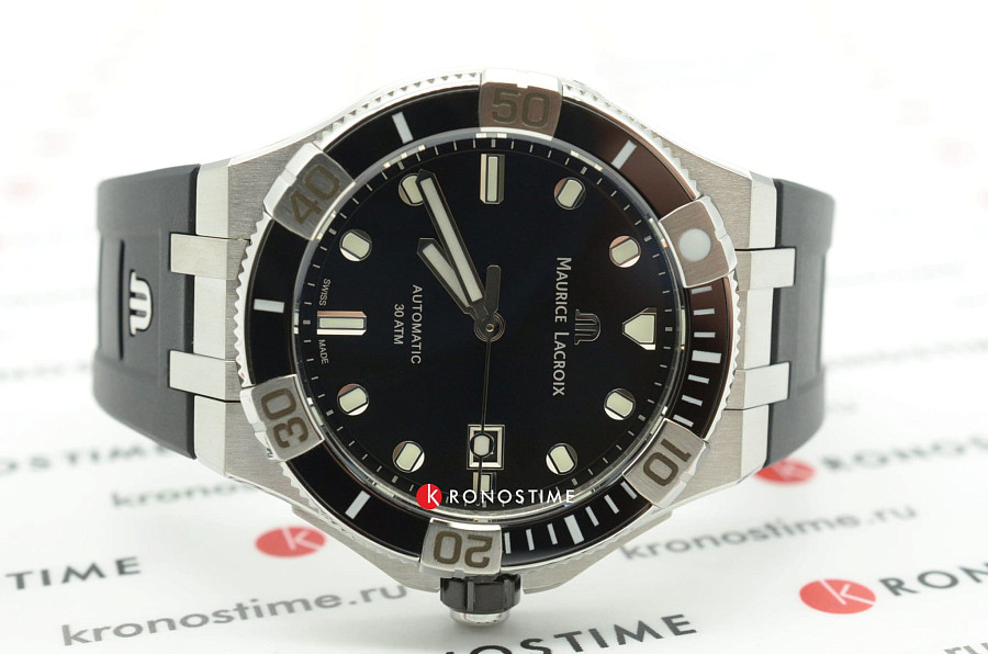 Часы Maurice Lacroix Aikon Venturer AI6058-SS001-330-1 — каучук, мужские