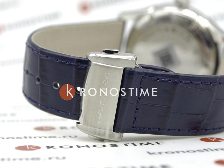 Часы Hamilton Jazzmaster Gent Quartz H32451641 — кожаный, мужские