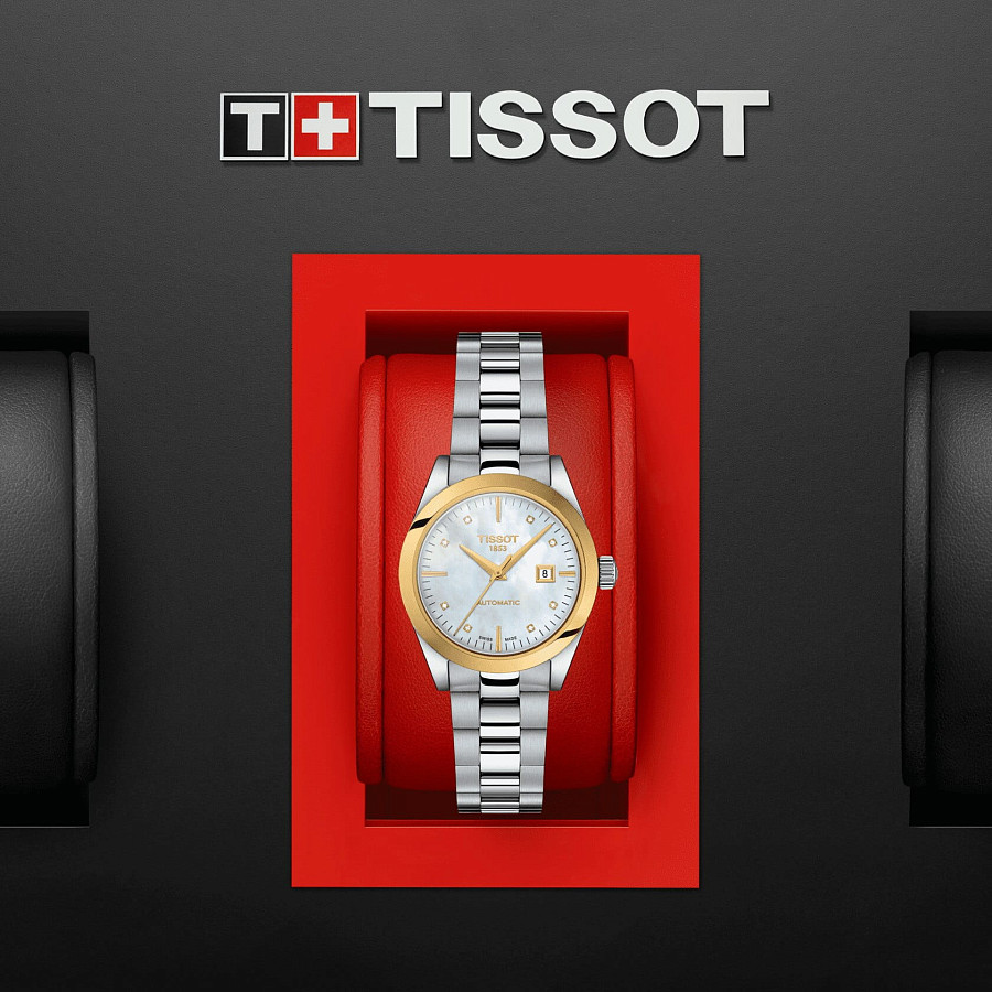 Часы Tissot T-My Lady Automatic 18K Gold T930.007.41.116.00 — артикул T9300074111600