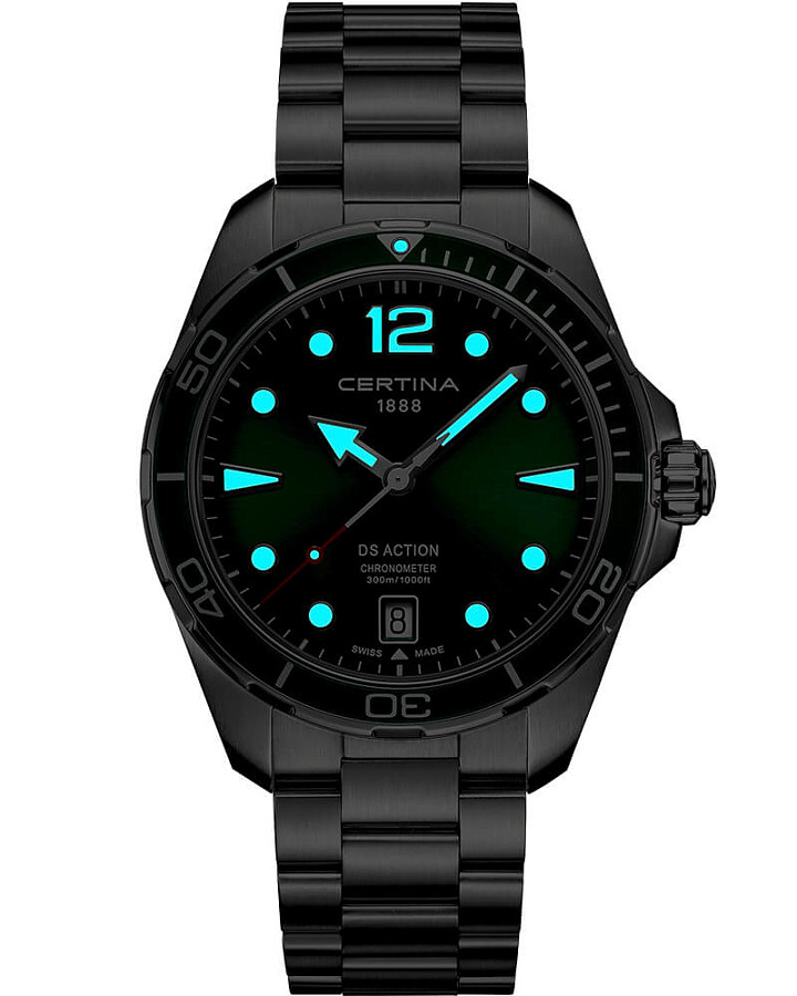 Часы Certina DS Action C032.451.11.097.00 — сталь металл, Швейцария