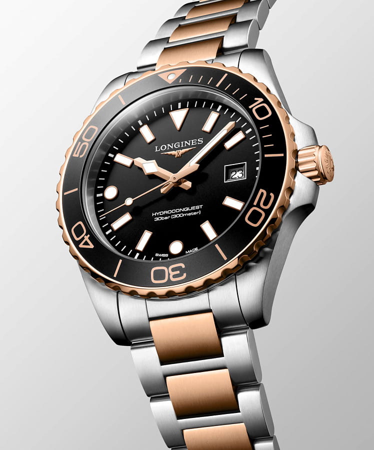 Часы Longines HydroConquest L3.769.3.58.7 — металл сталь, Швейцария