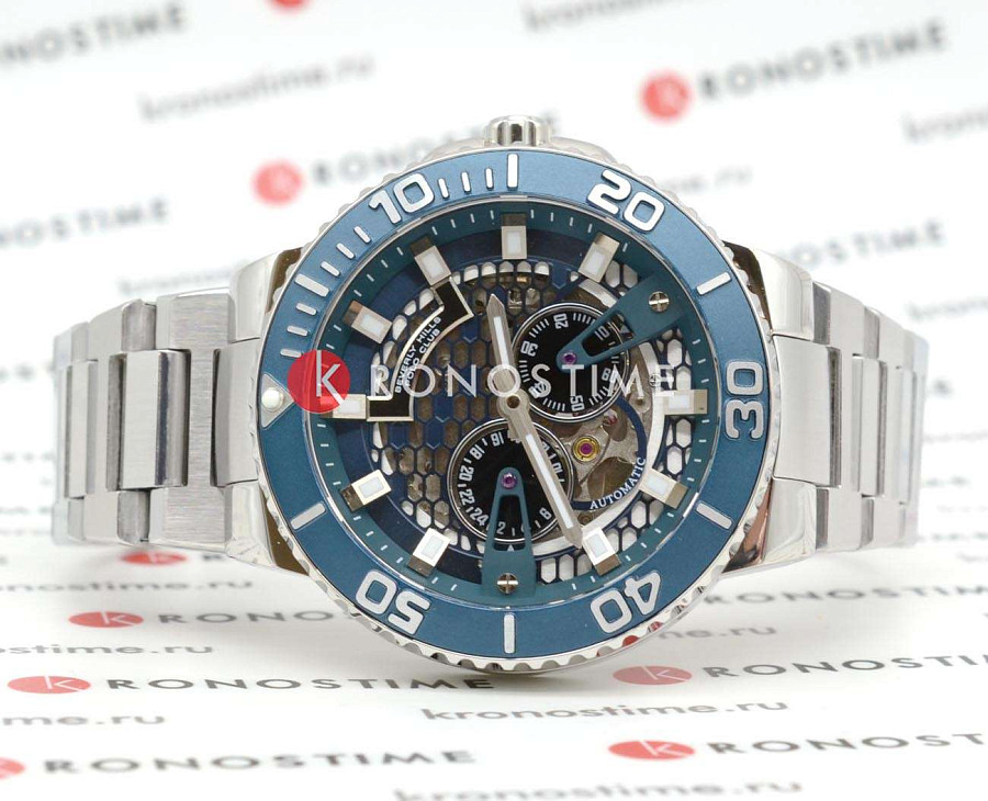 Часы Beverly Hills Polo Club BP3702X.390 — механические, металл сталь