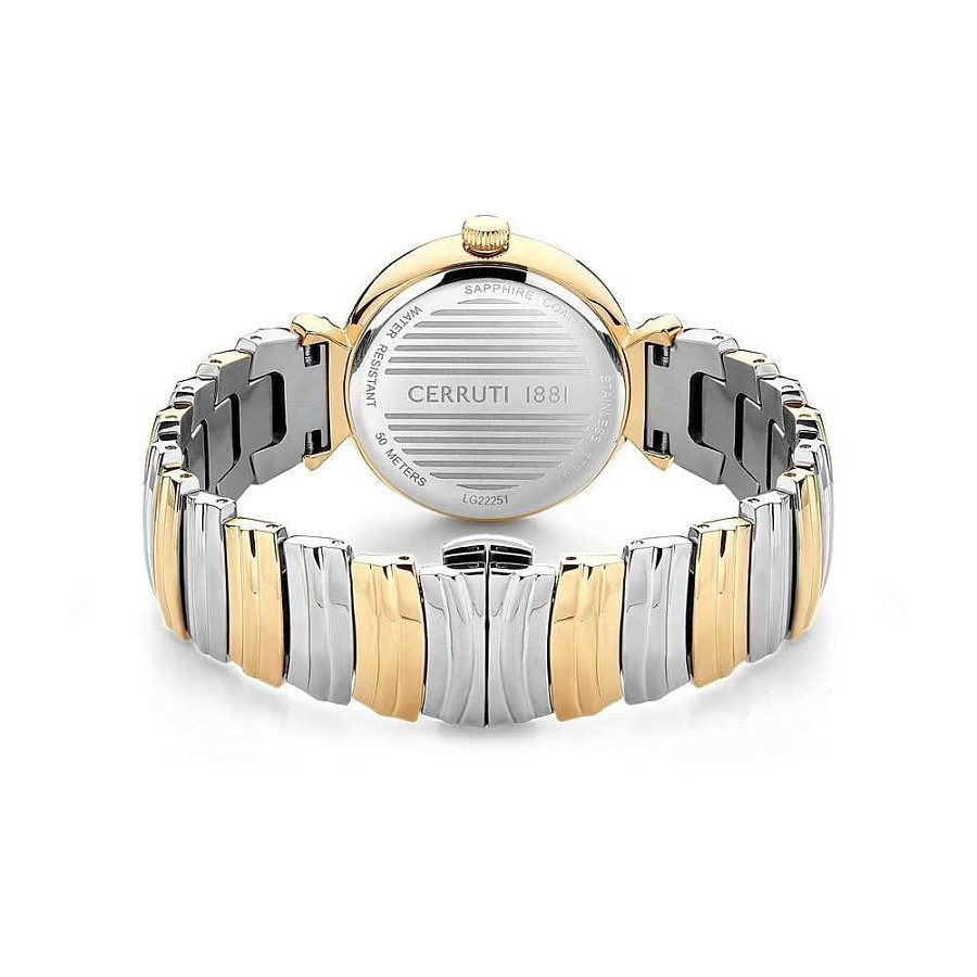 Часы Cerruti 1881 Cerrisi CIWLG2225102 — нержавеющая сталь с ip-покрытием, женские