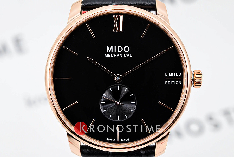 Часы Mido Baroncelli Mechanical M037.405.36.050.00 — Швейцария, механические