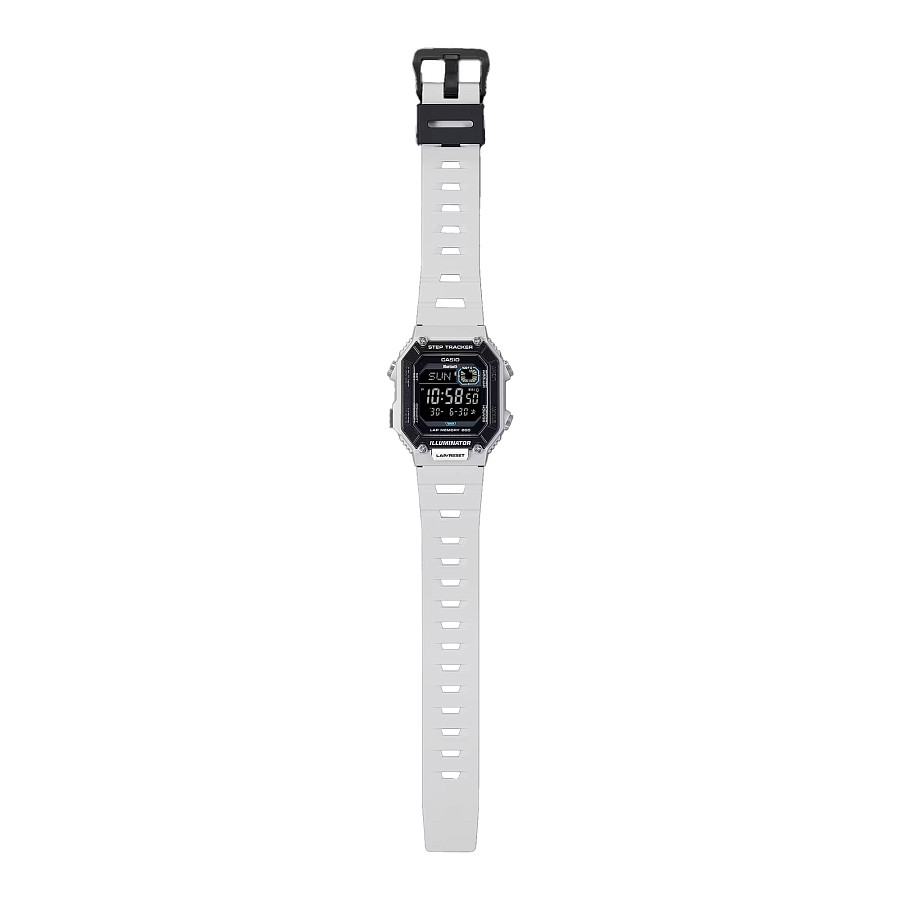 Часы Casio Collection WS-B1000-8BVDF (WS-B1000-8B) — электронные, пластик