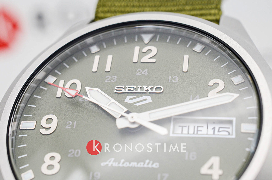 Часы Seiko 5 Sports Field series SRPG33K1 — мужские, тканевый