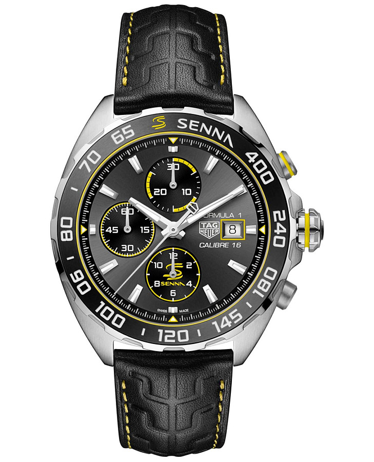 Часы TAG Heuer Formula 1 Senna Special Edition CAZ201B.FC6487 — мужские, черный