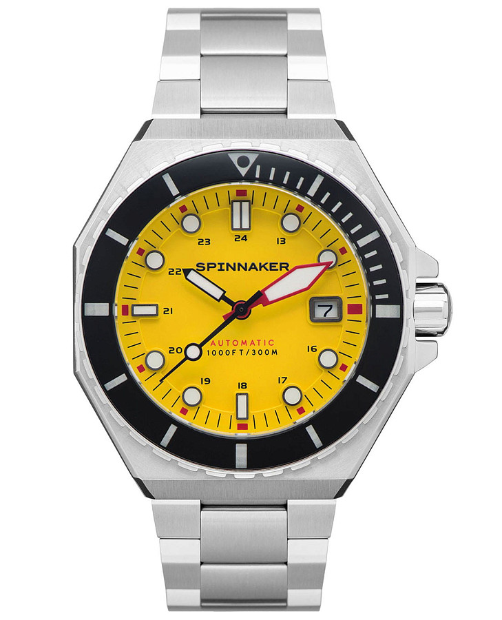 Часы Spinnaker Dumas SP-5081-II — мужские, желтый