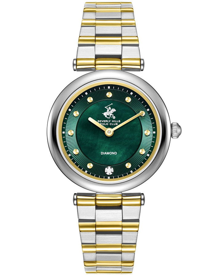 Часы Beverly Hills Polo Club BP3870X.270 — женские, зеленый