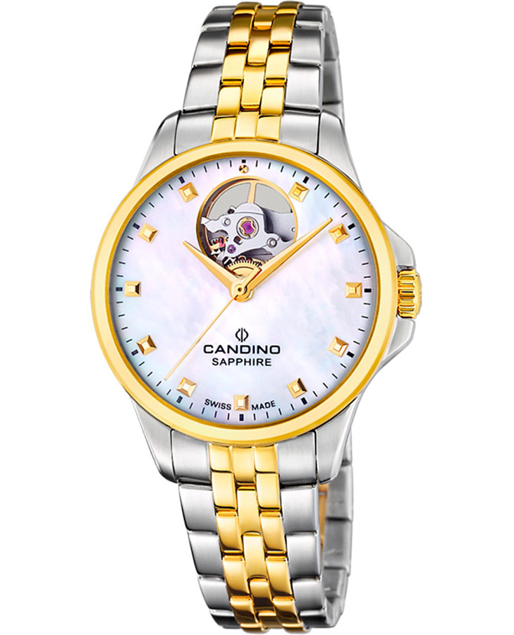 Часы Candino Automatic Ladies C4771/A — женские, перламутровый