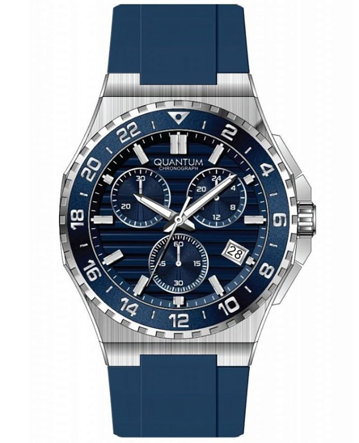 Часы Quantum Powertech PWG1147.399 — мужские, синий
