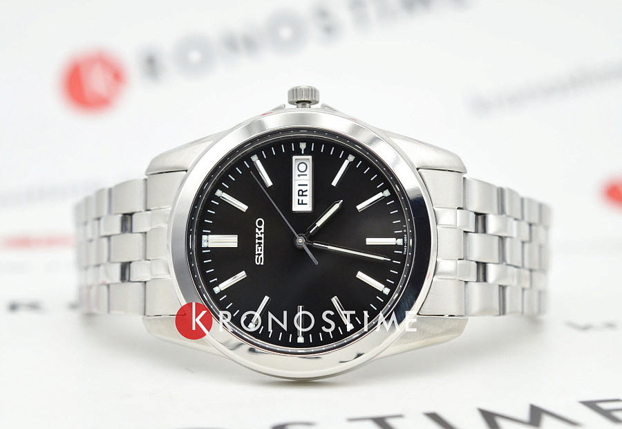 Часы Seiko Spirit SCXC013 — кварцевые, металл сталь