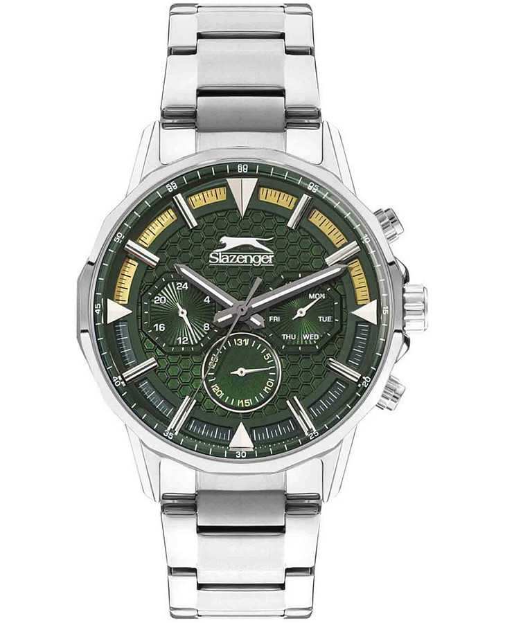 Часы Slazenger SL.09.2216.2.03 — мужские, зеленый
