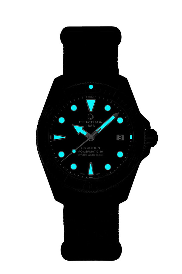Часы Certina DS Action Diver C048.807.38.051.00 — механические, Швейцария, мужские