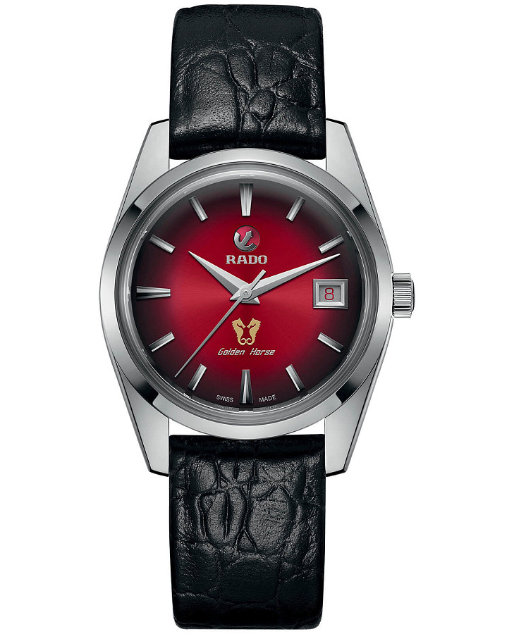 Часы Rado Golden Horse 1957 R33930355 — мужские, красный