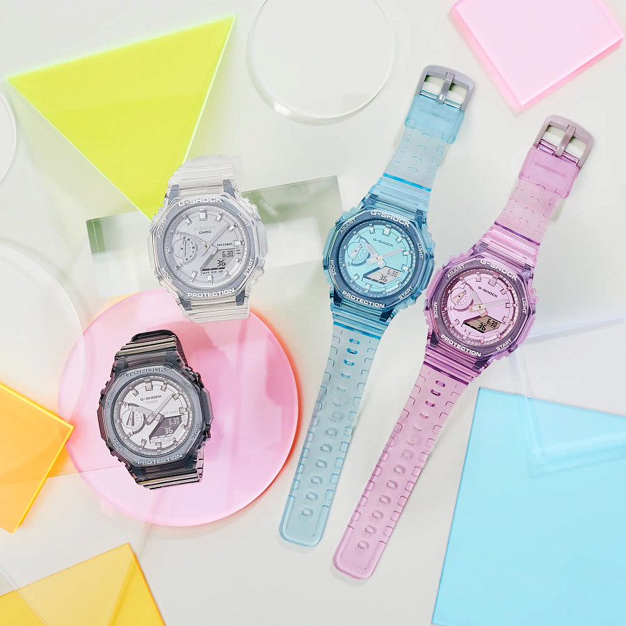 Часы Casio G-Shock GMA-S2100SK-7A — Япония, электронные