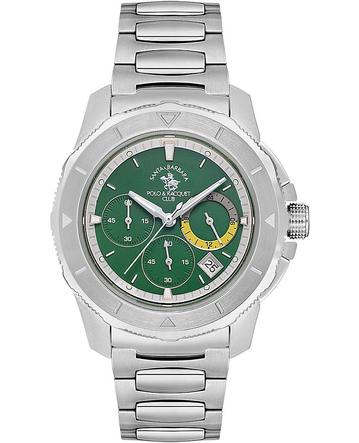 Часы Santa Barbara Polo & Racquet Club Legend SB.1.10561-4 — мужские, зеленый