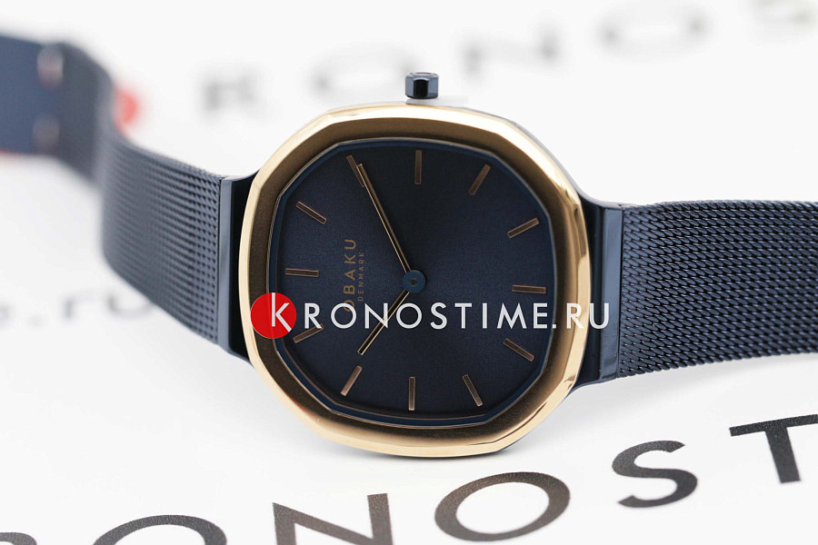 Часы Obaku Oktant V253LXSLML — кварцевые, сталь металл