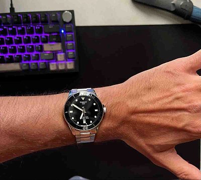 Фото покупателя: Швейцарские наручные часы Tissot Seastar 1000 T120.410.11.051.00