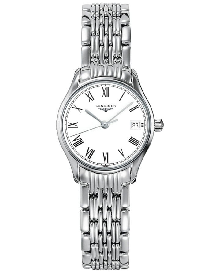 Часы Longines Lyre L4.259.4.11.6 — женские, белый