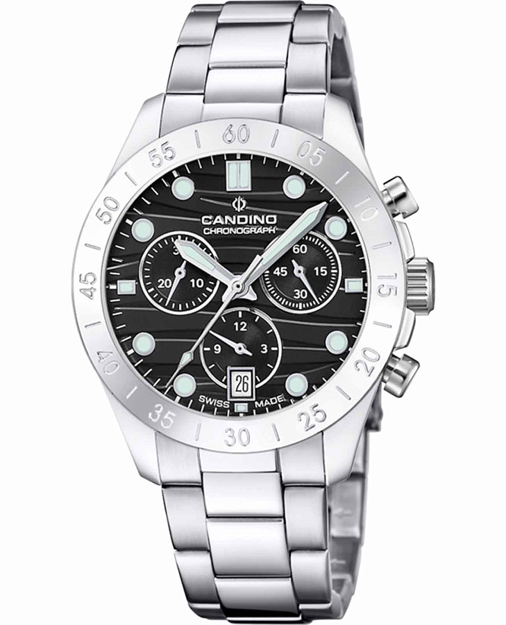 Часы Candino Chronos C4783/6 — женские, черный