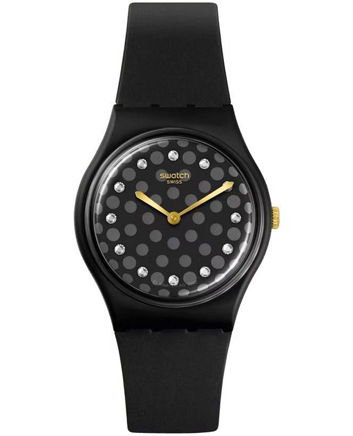 Часы Swatch Gent Bioceramic Standard SO31B102 — мужские, черный