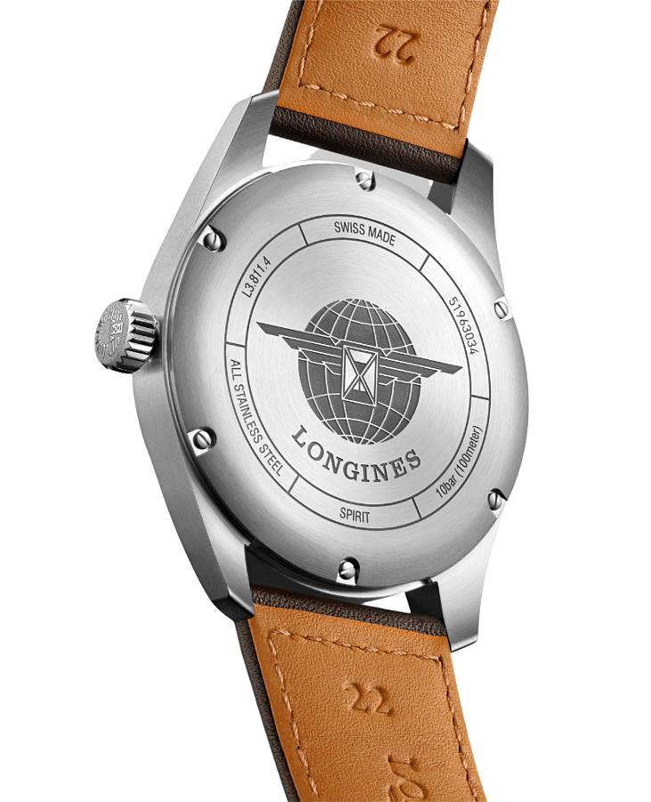 Часы Longines Spirit L3.811.4.53.0 — механические, сталь