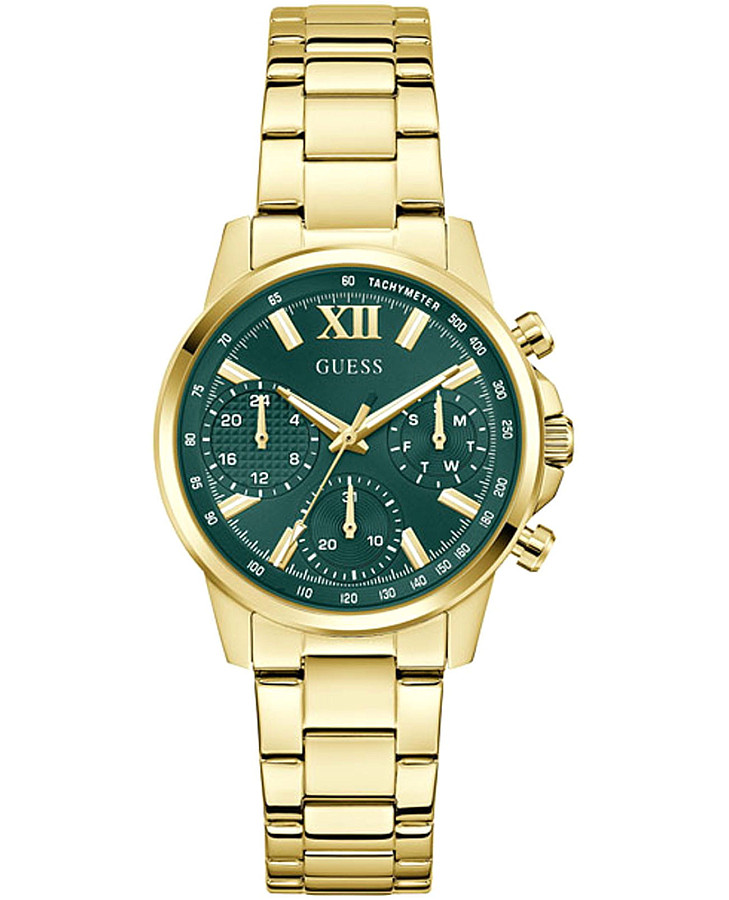 Часы Guess Bailey GW0933L6 — женские, зеленый