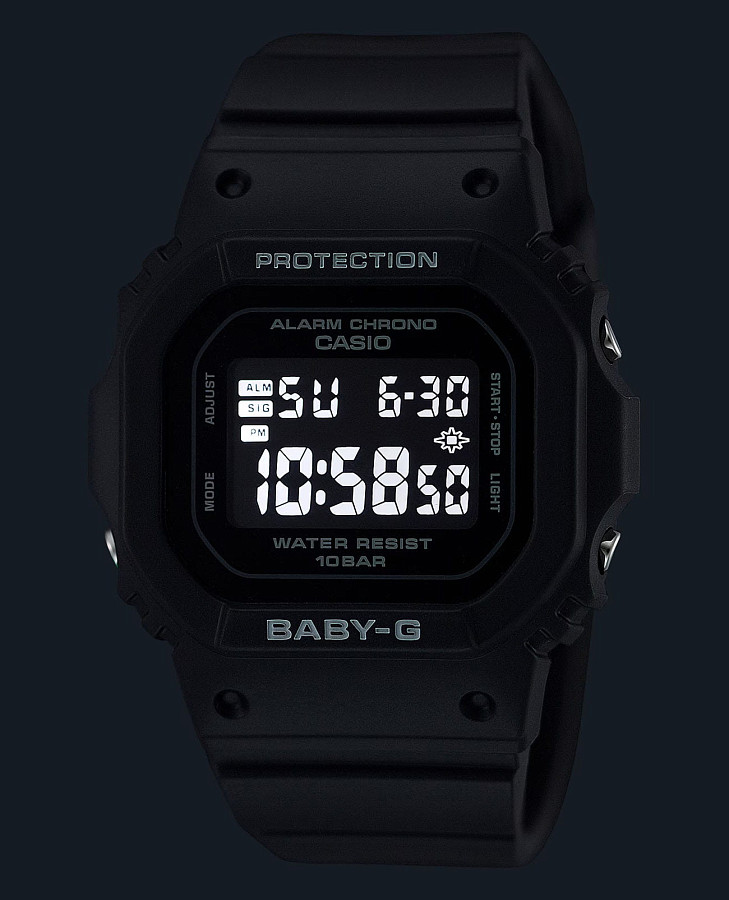 Часы Casio Baby-G BGD-565U-1DR (BGD-565U-1) — кварцевые, пластик