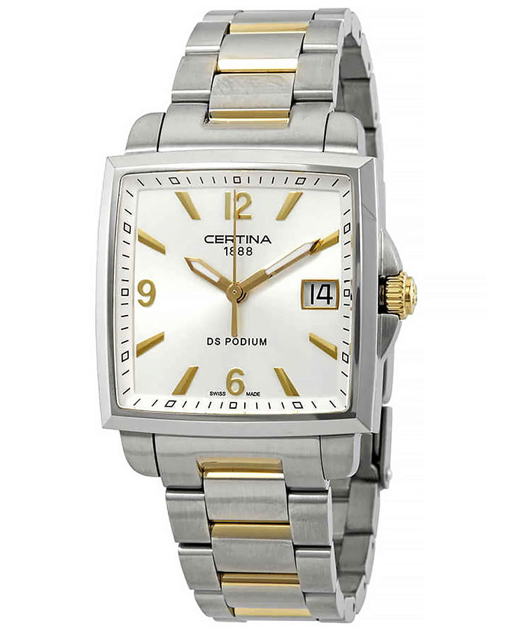 Часы Certina DS Podium C001.310.22.037.00 — женские, серебристый