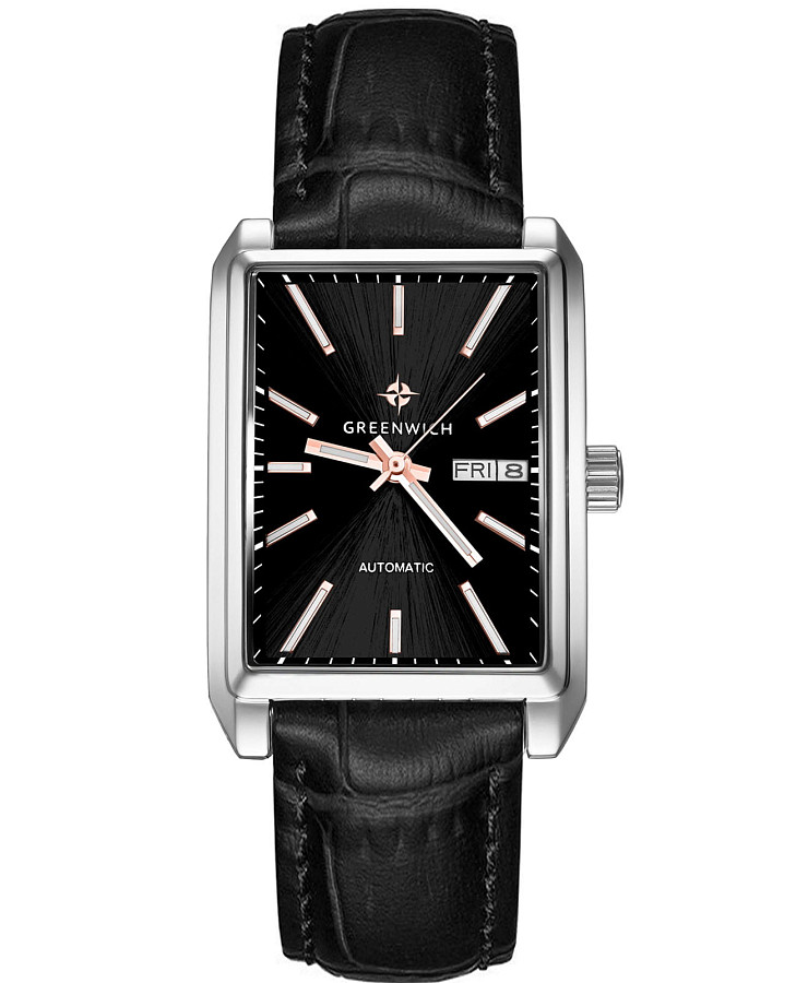 Часы Greenwich Caravel GW 564.11.15 — мужские, черный