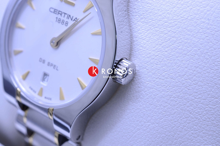Часы Certina Lady Round C012.209.22.037.00 — кварцевые, Швейцария, женские