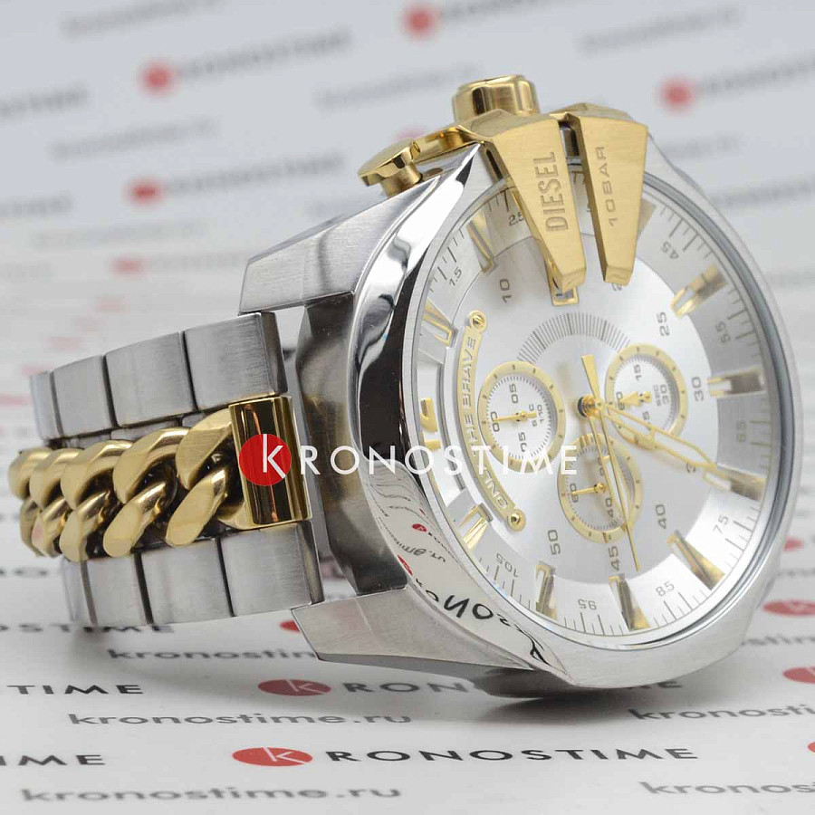 Часы Diesel Spiked DZ4672 — металл сталь, Италия