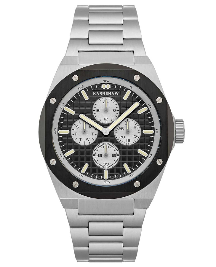 Часы Earnshaw Bessemer ES-8253-44 — мужские, черный