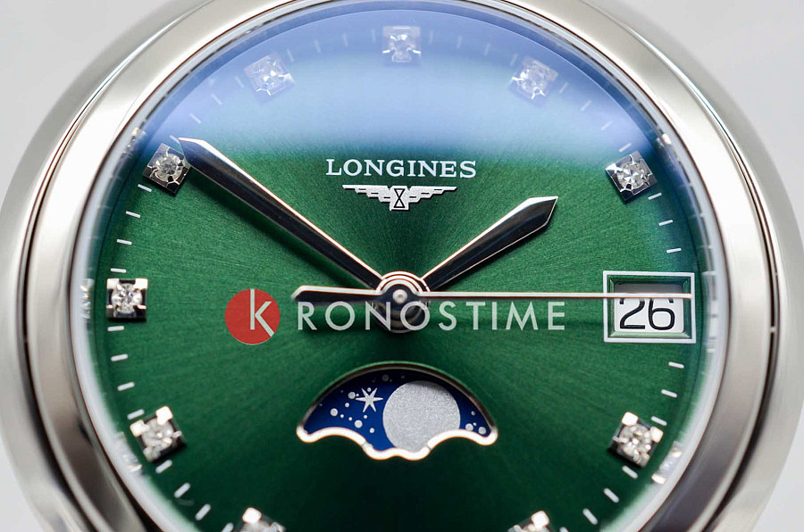 Часы Longines PrimaLuna L8.115.4.67.6 — нержавеющая сталь, женские