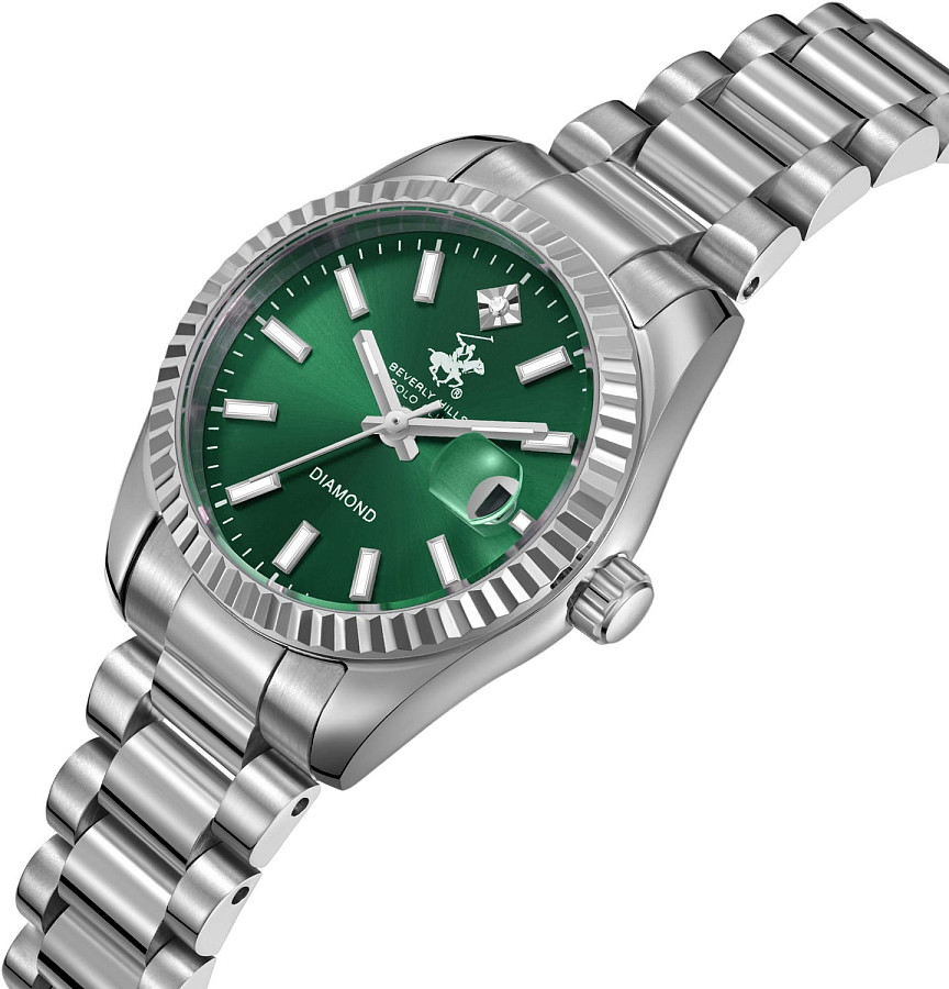 Часы Beverly Hills Polo Club BP3650X.370 — кварцевые, сталь металл