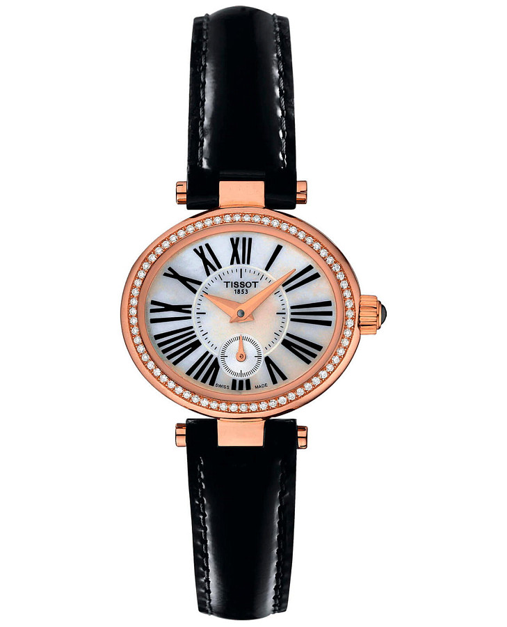 Часы Tissot Glamorous 18K Gold T917.110.76.113.01 — женские, перламутровый