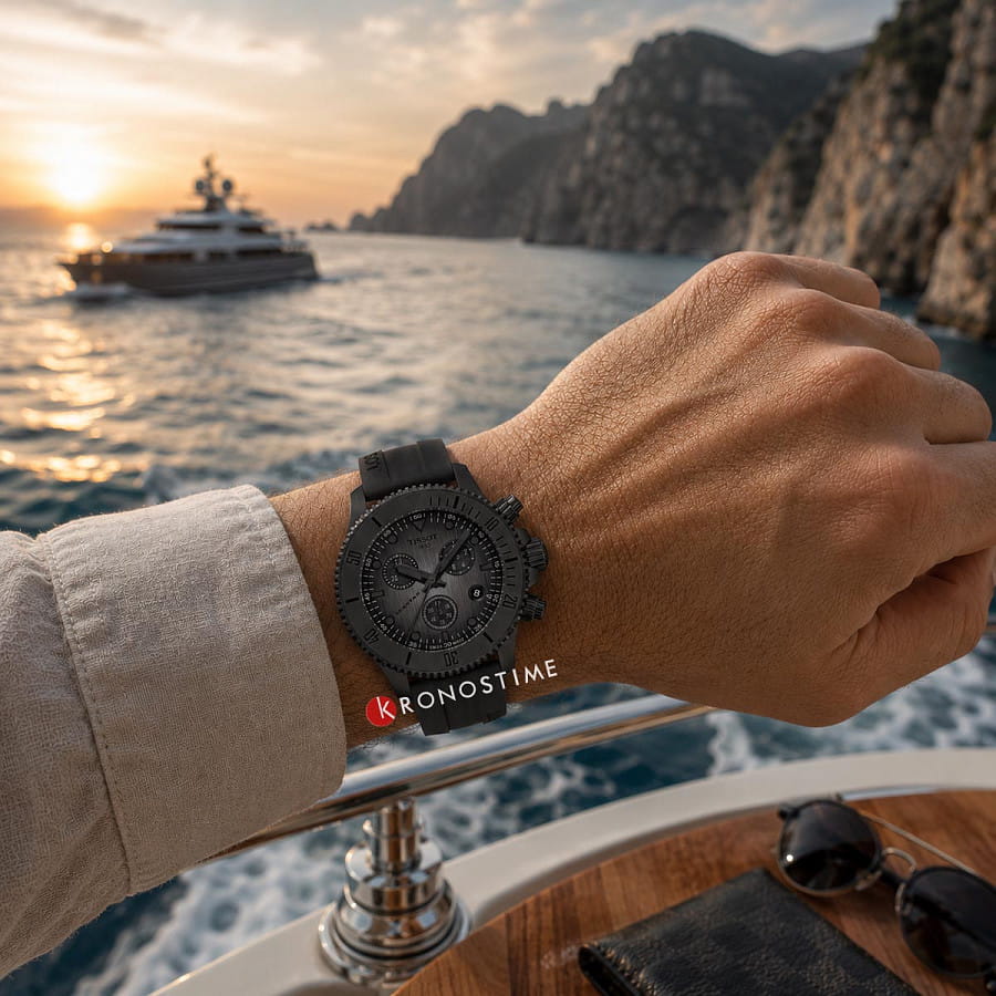 Часы Tissot Seastar 1000 Quartz Chronograph 38mm T120.217.37.061.00 — Швейцария, кварцевые