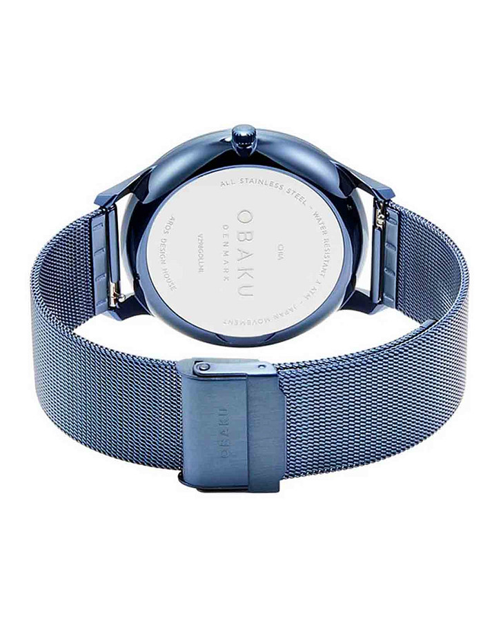 Часы Obaku Chia V298GDLLML — сталь металл, Дания
