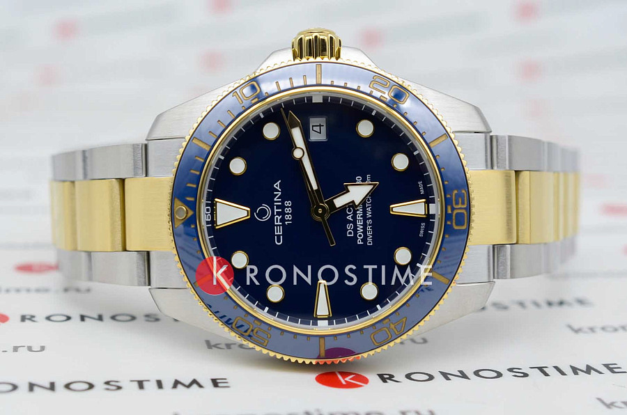 Часы Certina DS Action Diver C048.807.22.041.00 — механические, сталь металл